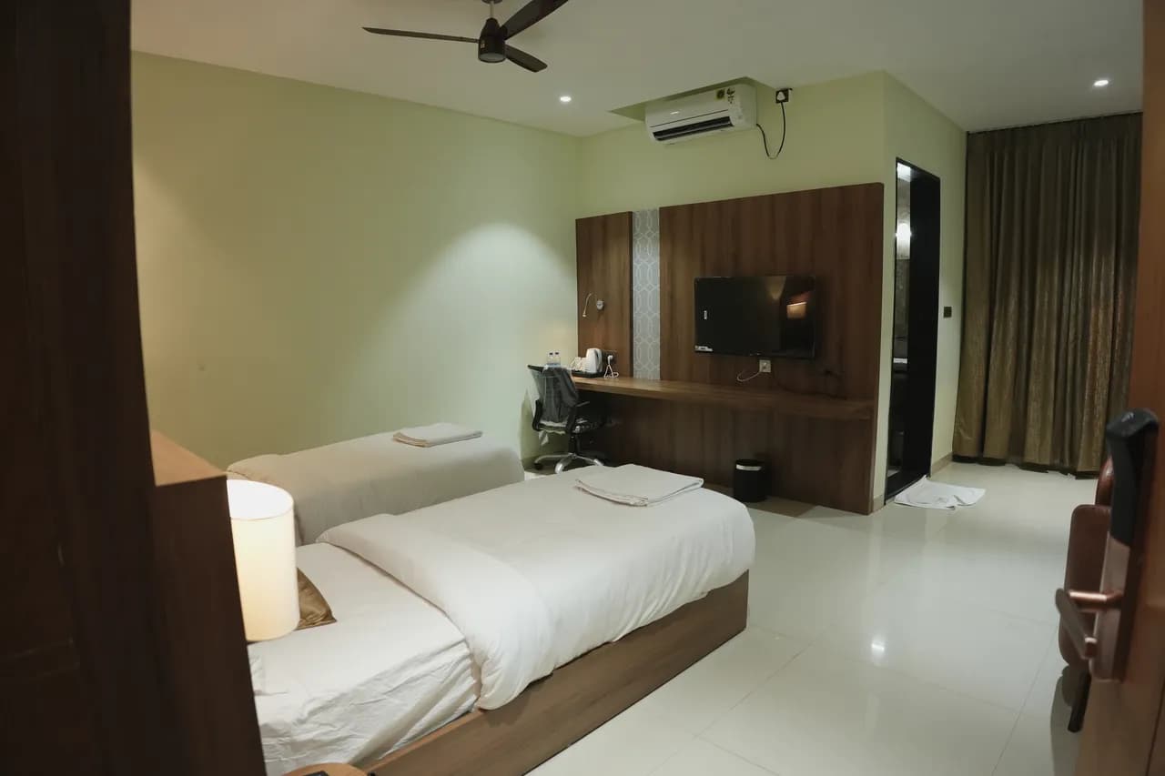 Deluxe Twin Bed Room view 2